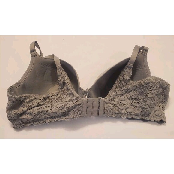 TORRID Jersey Cotton And Lace 44C Bra Light Gray Comfortable - Picture 4 of 5